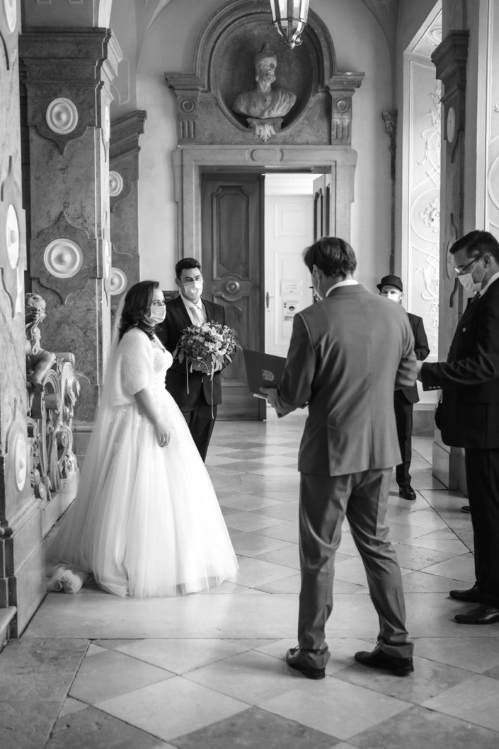 Hochzeitsfoto Salzburg Mirabell / Hochzeitsfotograf Salzburg Christian Streili